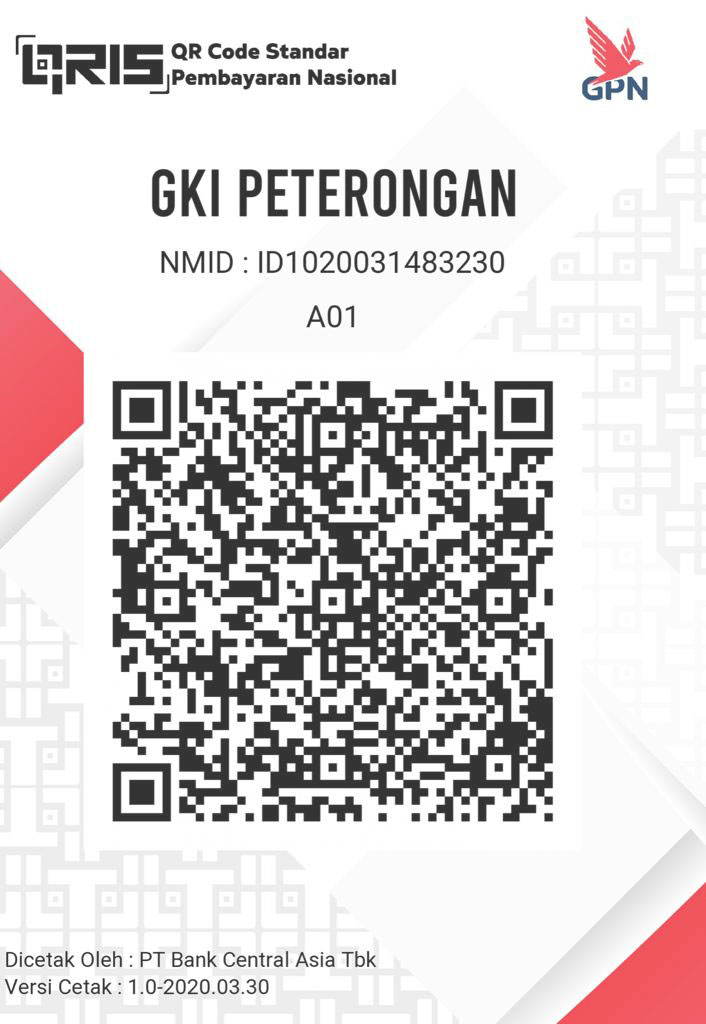 QRIS Operasional GKI Peterongan